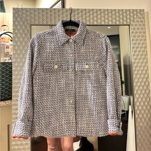 Men's Blue Tweed Shirt
